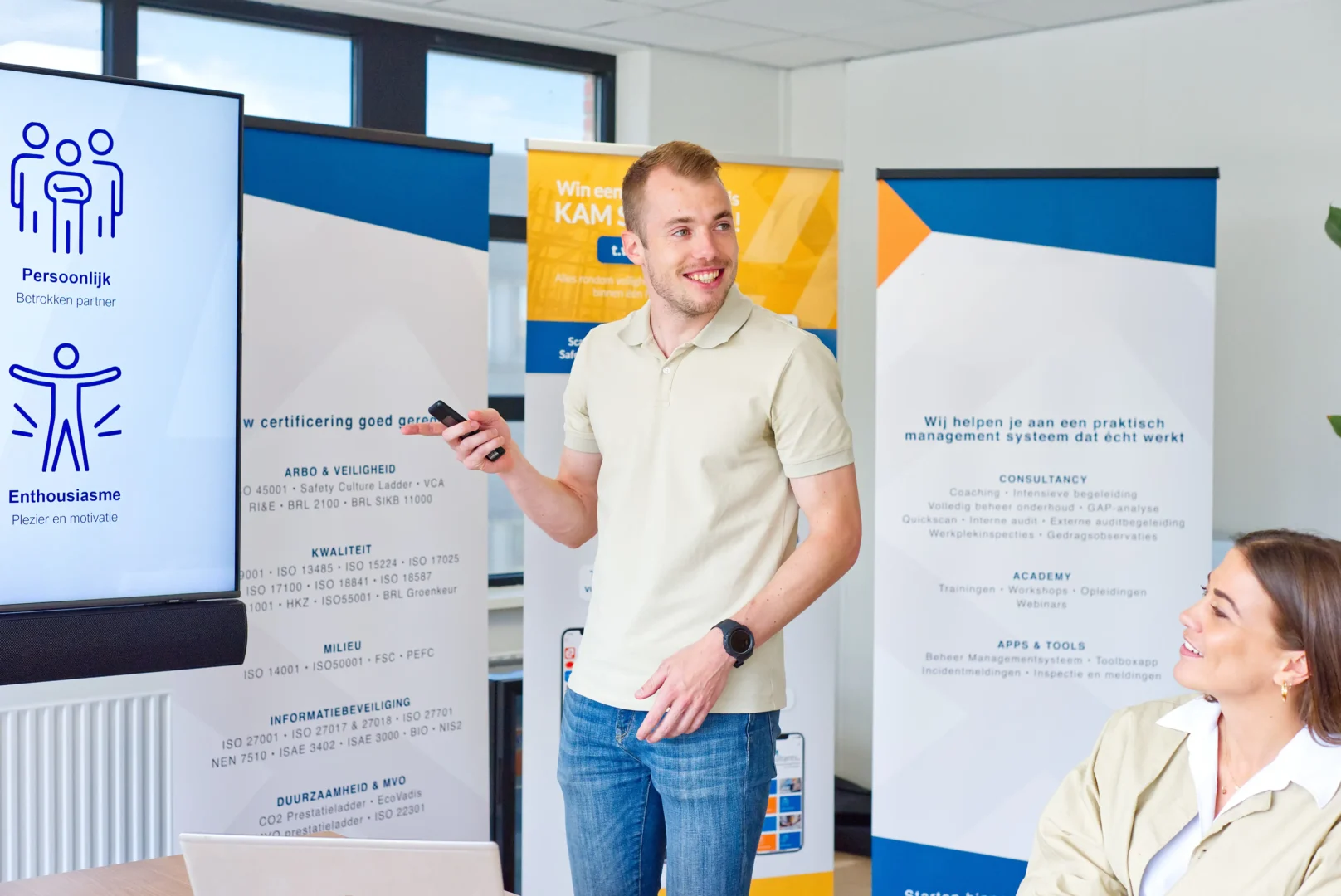 Klaar om te starten bij KAM Groep