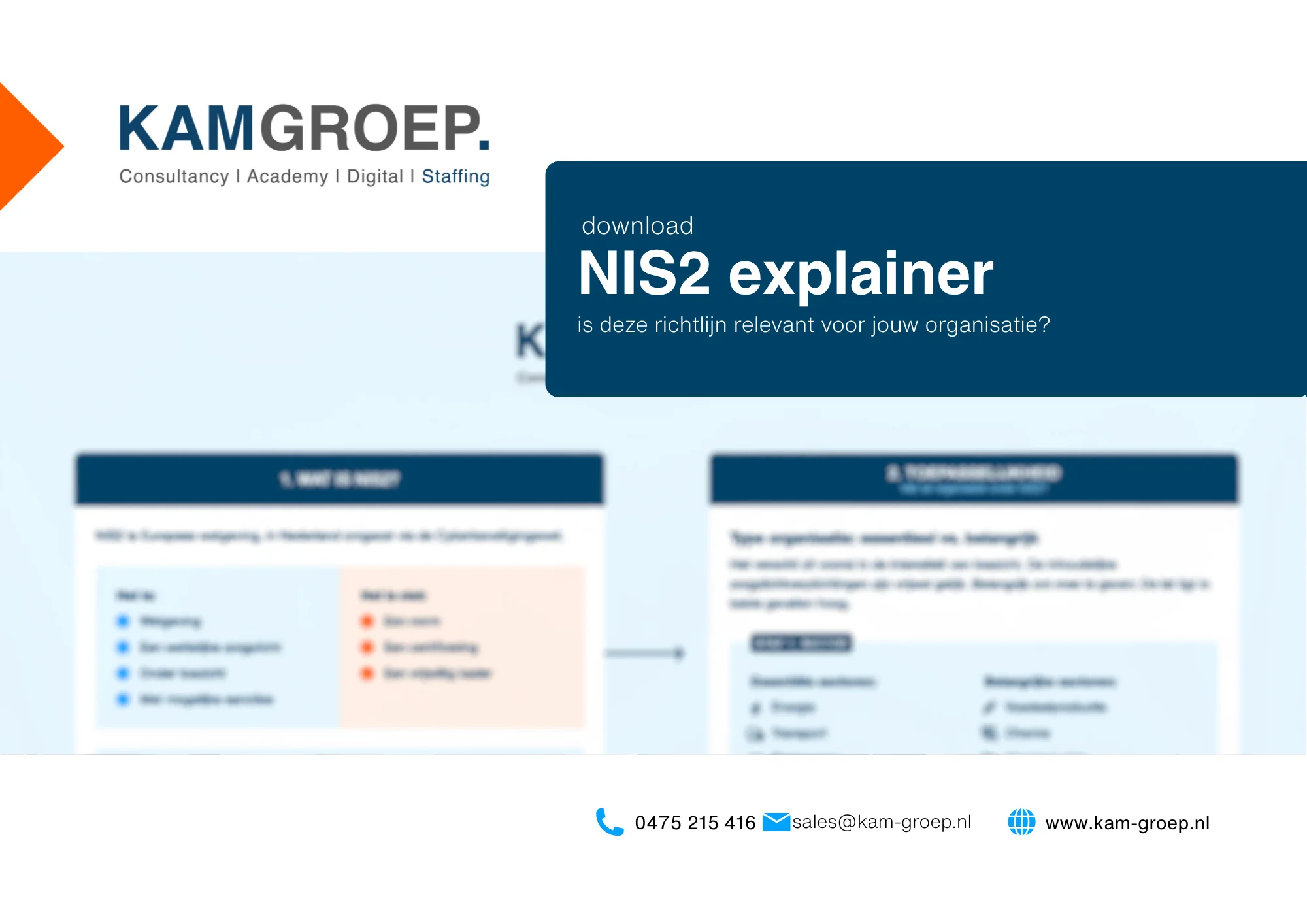 KAM Nieuwsbrief
